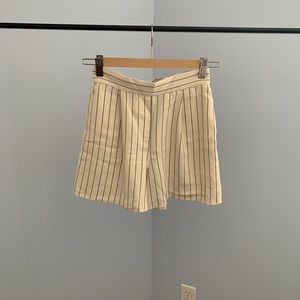 ARITZIA/BABATON - STRIPED SHORTS